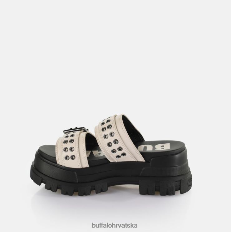 krema Buffalo aspha loop sandale s platformom veganske |slajdova TDD6T383